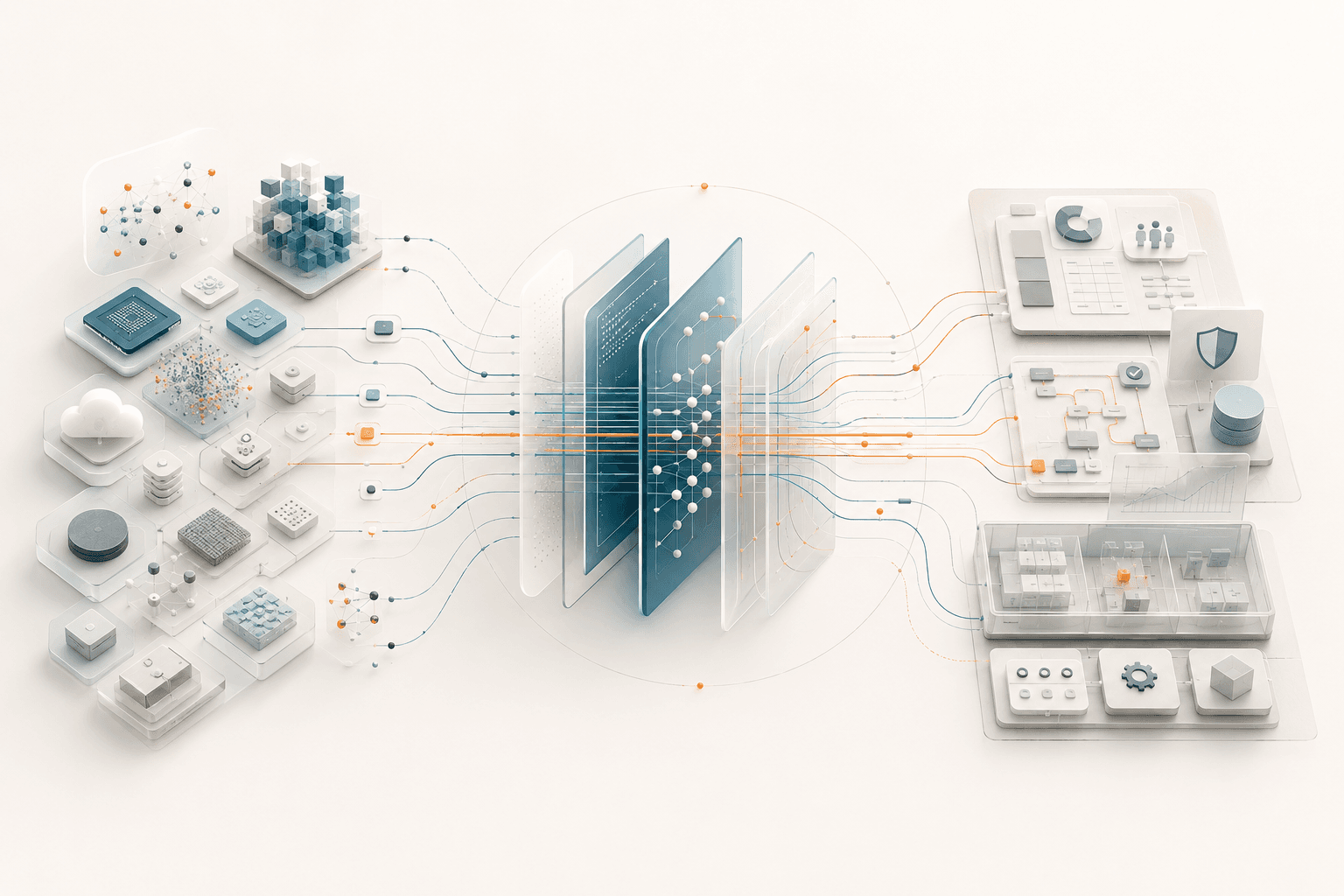 Ecosystem deployment bridge visual.