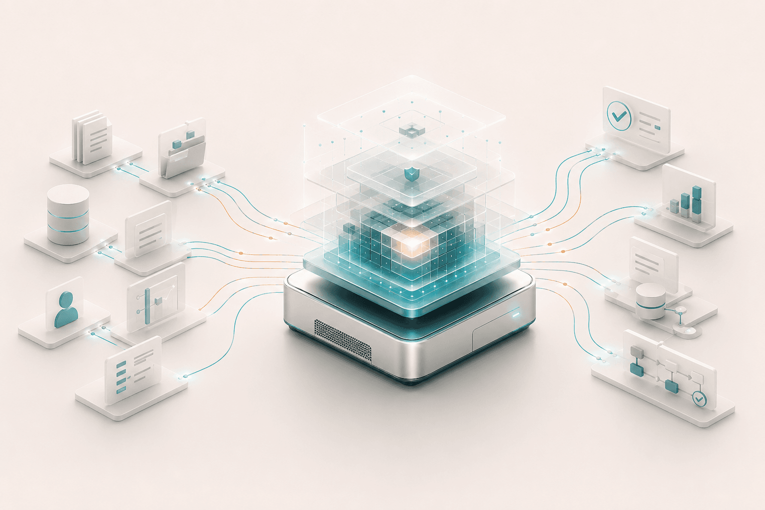 Home hero visual for enterprise AI deployment.