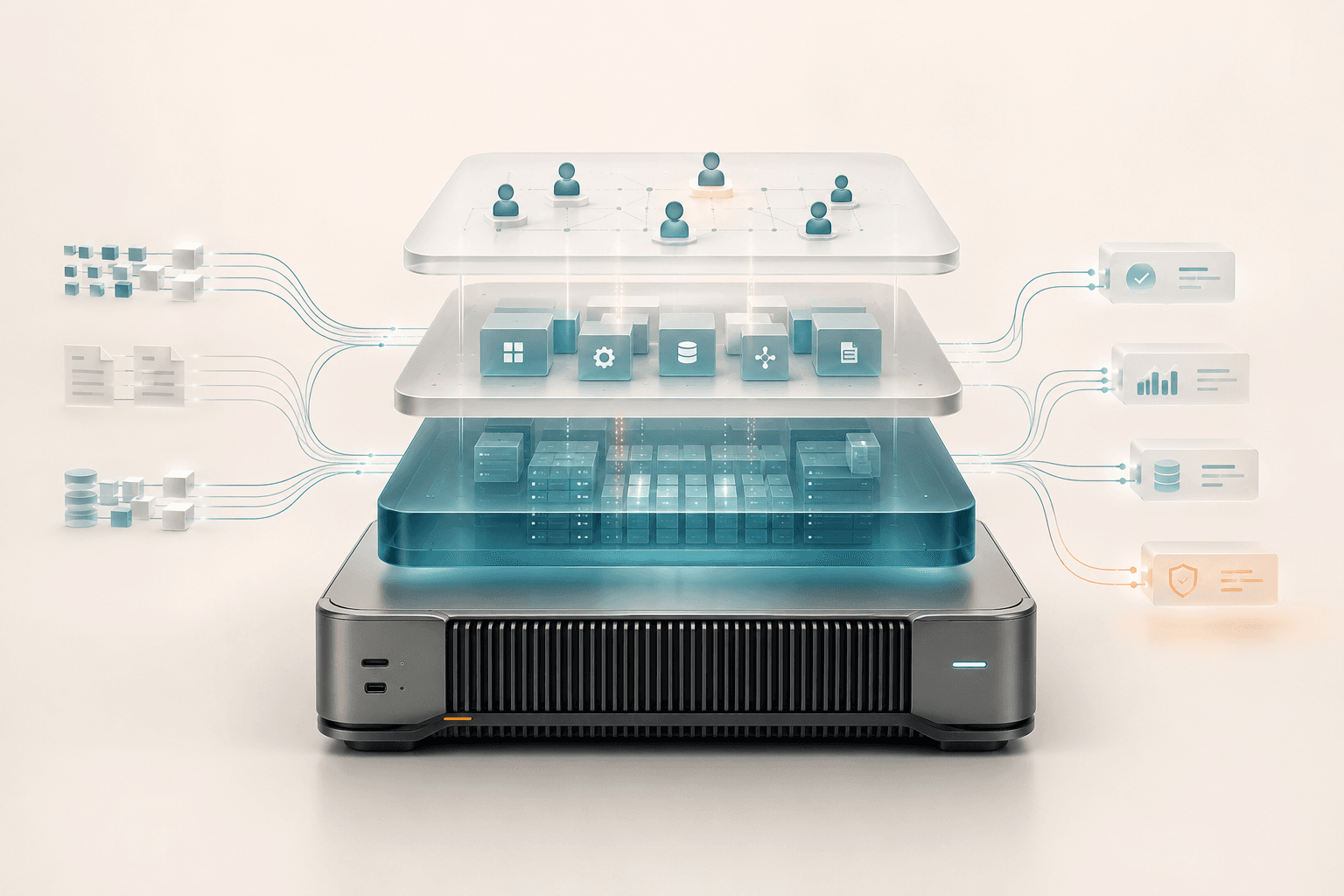 Agent Server product hero visual.